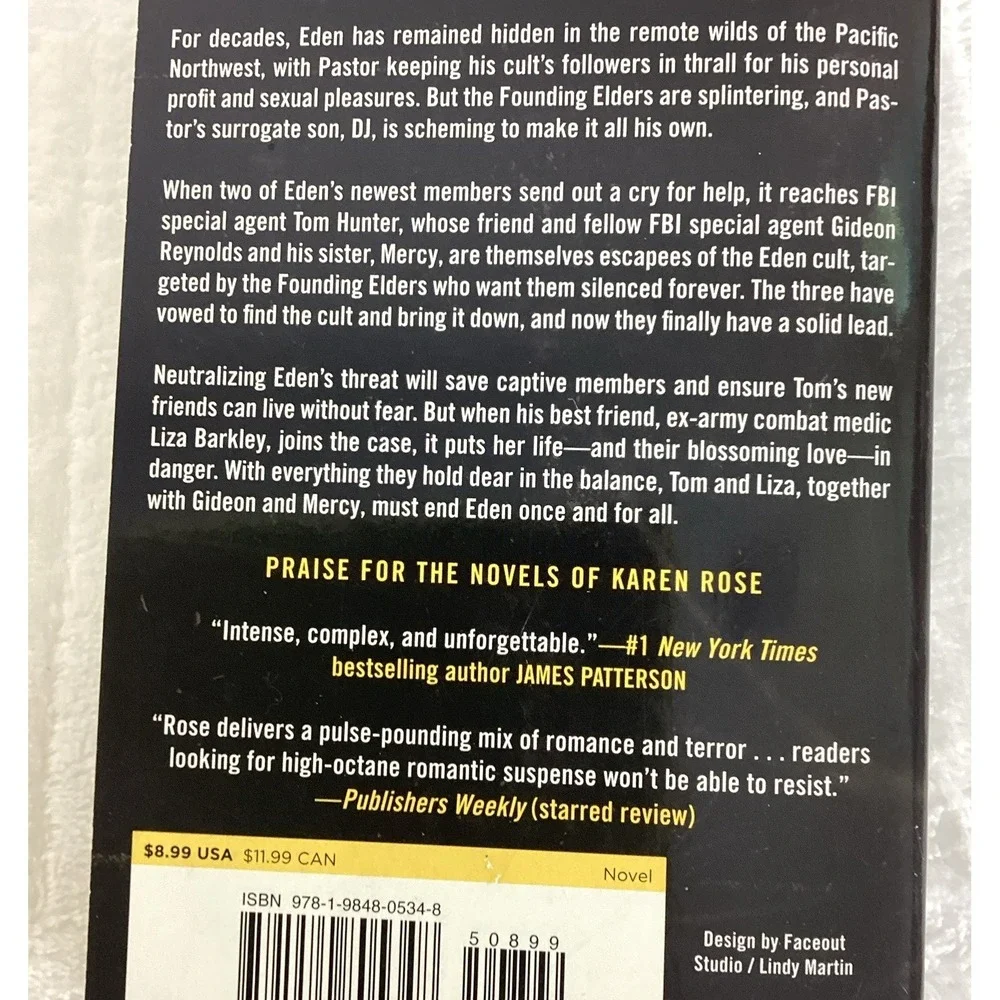 Karen Rose Books Thriller Suspense Romantic Murder Lot of 4 PB NYT Bestsellers‎